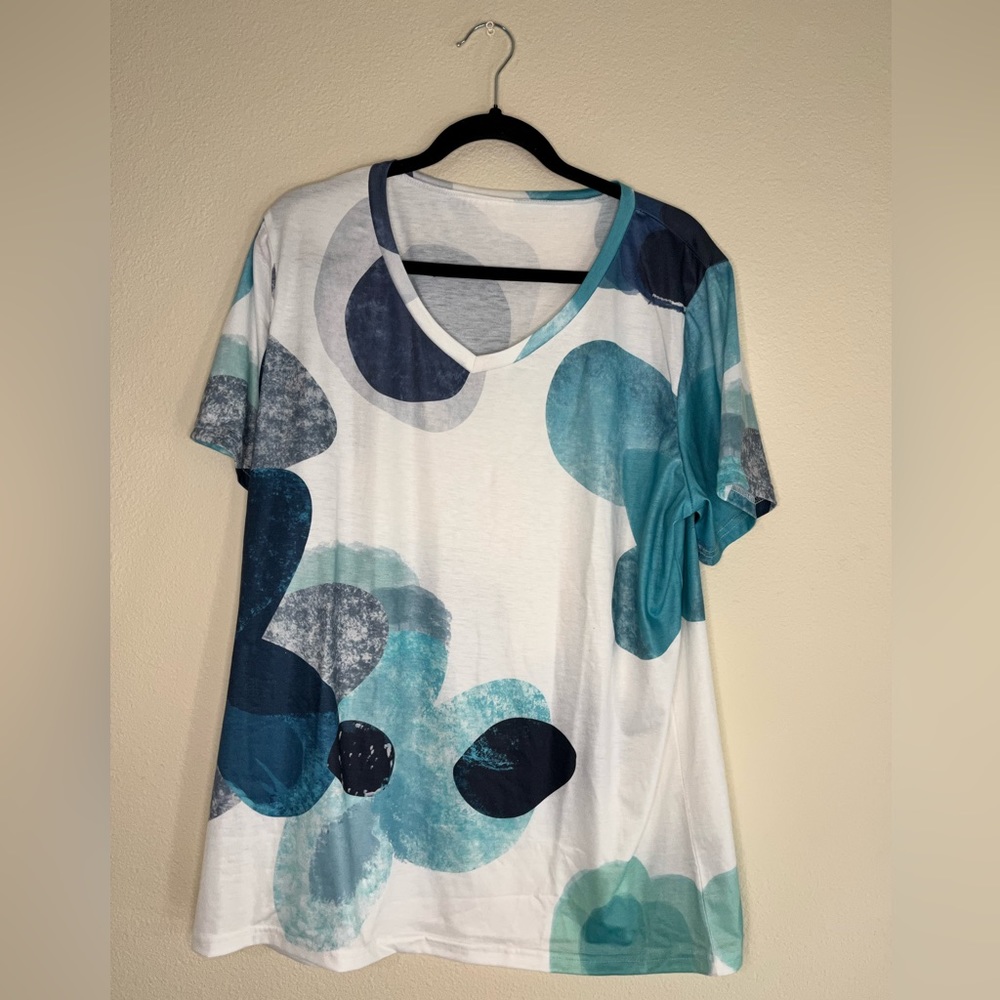 Bubble Design Loose Fitting T- Shirt